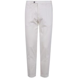 MICHAEL COAL Men's Cotton Twill Chinos Men WHITE Pants